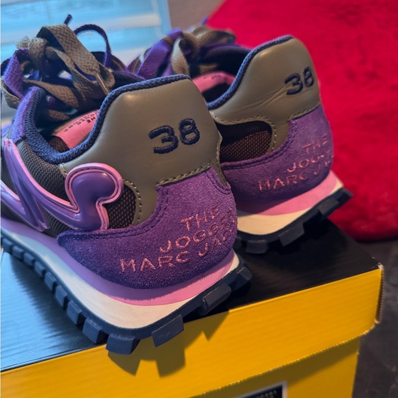 Purple and Pink Jogger Sneakers - Picture 5 of 10